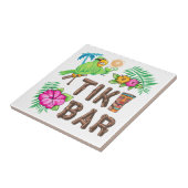 TROPISCHE TIKI BAR TEGELTJE (Zijkant)