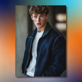 Tropische Tiki Hawaiian Luau Afstuderen Foto Kaart