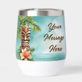 Tropische Tiki Party (Achterkant)