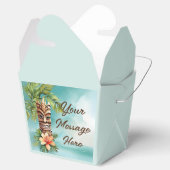 Tropische Tiki Party Bedankdoosjes (Geopend)