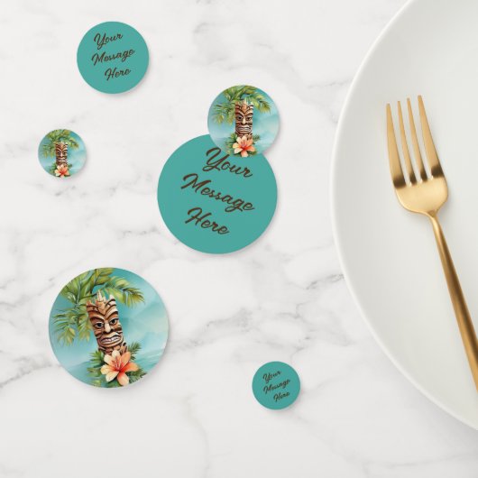 Tropische Tiki Party Confetti (Groep)