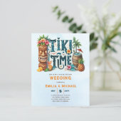Tropische Tiki Party Wedding Luau Vrijgezellenfees (Staand voorkant)