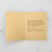 Tropische toast aan de aanstaande bruid kaart (Binnen)