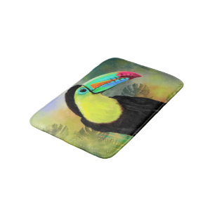 Tropische Toco Toucan badmat