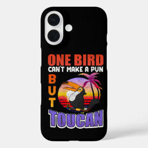 Tropische Toekan Vogel Vintage Grappige Toekan Vog iPhone 16 Hoesje