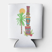 Tropische totemScene Blikjeskoeler (Voorkant)