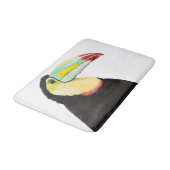 Tropische Toucan Bird Badmat (Gekanteld)
