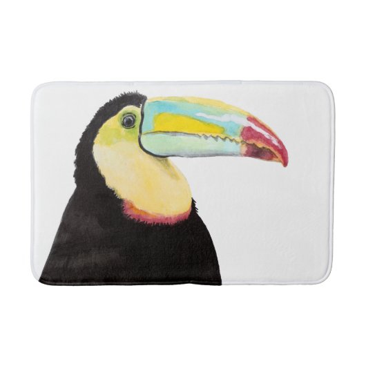 Tropische Toucan Bird Badmat (Voorkant)