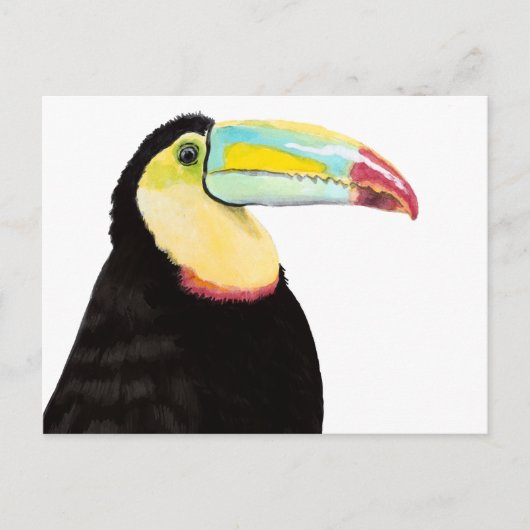 Tropische Toucan Bird Briefkaart (Voorkant)