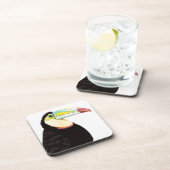 Tropische Toucan Bird Drankjes Onderzetter (Rechterzijde)