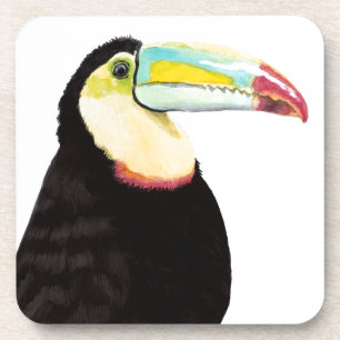 Tropische Toucan Bird Drankjes Onderzetter