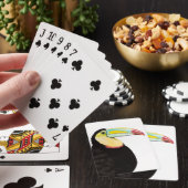 Tropische Toucan Bird Pokerkaarten (Insitu)