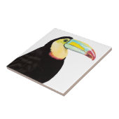 Tropische Toucan Bird Tegeltje (Zijkant)