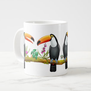Tropische Toucan Birds Jumbo Mok