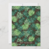 Tropische Toucan Birthday Party Kaart (Achterkant)