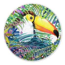 Tropische Toucan Keramische Knoppen