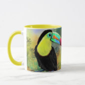 Tropische Toucan koffie Mok (Links)