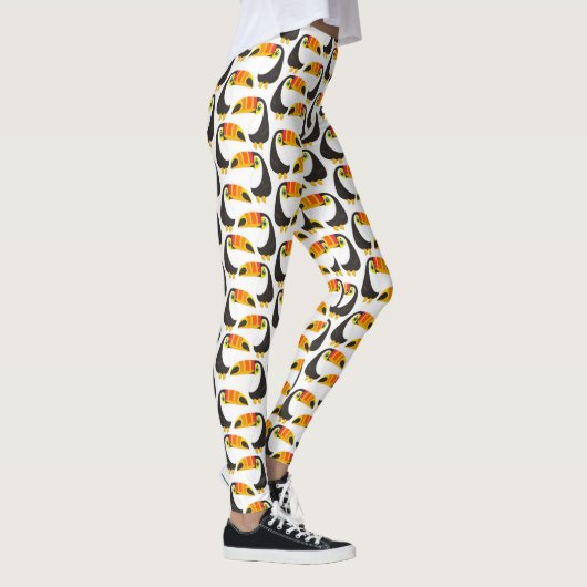Tropische toucan leggings (Rechts)