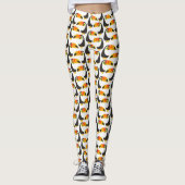 Tropische toucan leggings (Voorkant)