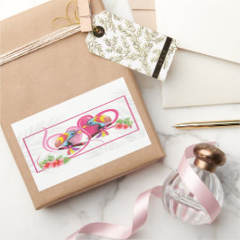 Tropische Toucan Love Rechthoekige Sticker