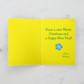 Tropische Toucan Merry Kerstry Kaart (Binnen)