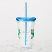 Tropische Toucan Parrot, aangepast Acryl Drinkbeker (Rechts)