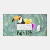 Tropische Toucan Pura Vida Bureaumat (Keyboard & Muis)