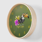 Tropische Toucan Pura Vida Design (Hoek)