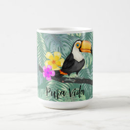 Tropische Toucan Pura Vida Koffiemok