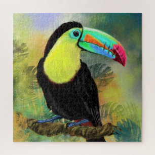 Tropische Toucan-puzzel Legpuzzel