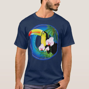 Tropische Toucan reizen T-shirt