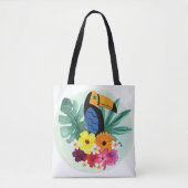Tropische toucan T-Shirt Tote Bag (Voorkant)