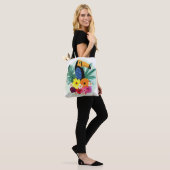 Tropische toucan T-Shirt Tote Bag (Op model)