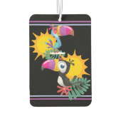 Tropische toucans, dubbelzijdig luchtverfrisser (Achterkant)