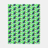 Tropische Toucans en bladeren Fleece Deken (Voorkant)