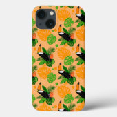 Tropische touccan Bird Seamless Pattern Case-Mate iPhone Case (Achterkant)
