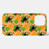 Tropische touccan Bird Seamless Pattern Case-Mate iPhone Case (Achterkant (horizontaal))