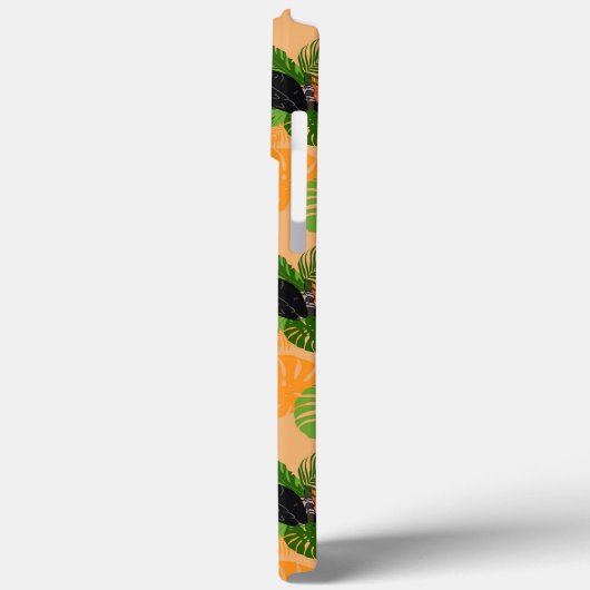 Tropische touccan Bird Seamless Pattern Case-Mate iPhone Case (Achterkant / Links)