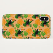 Tropische touccan Bird Seamless Pattern Case-Mate iPhone Case (Achterkant (horizontaal))