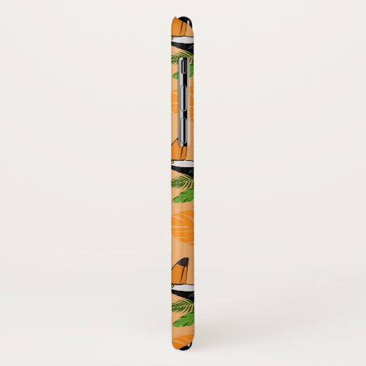 Tropische touccan Bird Seamless Pattern Case-Mate iPhone Case (Achterkant/links)