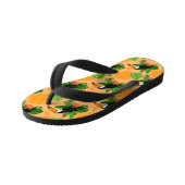 Tropische touccan Bird Seamless Pattern Kinder Teenslippers (Schuin)