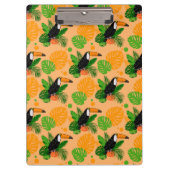 Tropische touccan Bird Seamless Pattern Klembord (Voorkant)