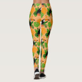 Tropische touccan Bird Seamless Pattern Leggings (Achterkant)