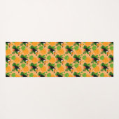 Tropische touccan Bird Seamless Pattern Yogamat (Achterkant (horizontaal))