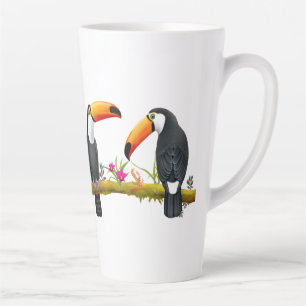 Tropische Toucvogels Latte Mok