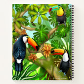 Tropische touroperator - Spiraallaptop Notitieboek (Achterkant)