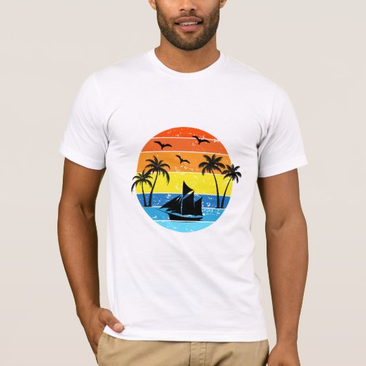 Tropische Tranquiliteit T-shirt (Voorkant)