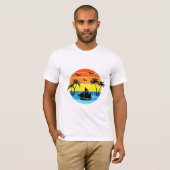 Tropische Tranquiliteit T-shirt (Voorkant volledig)
