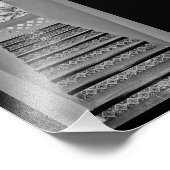 Tropische trap foto afdruk (Hoek)