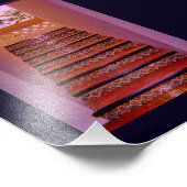 Tropische trap foto afdruk (Hoek)